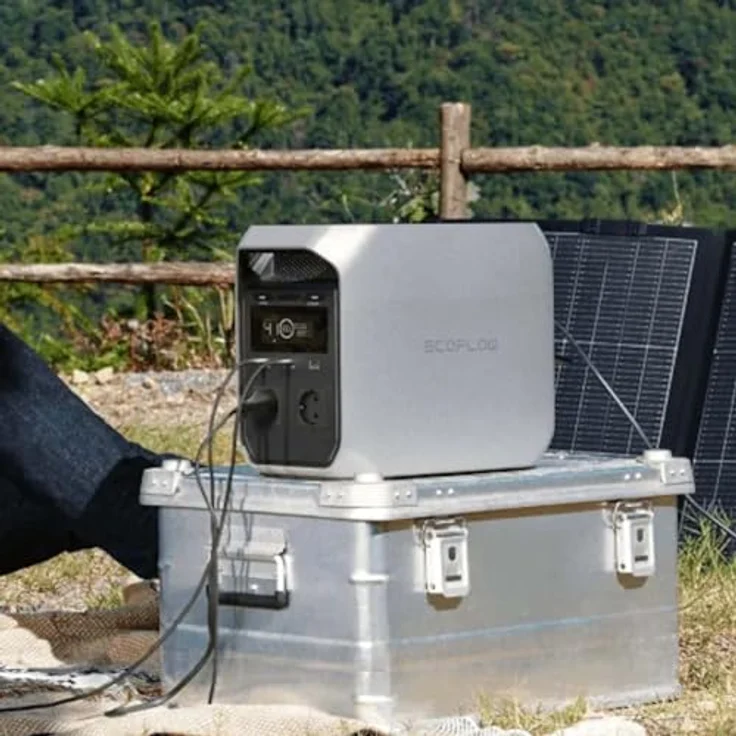 EcoFlow DELTA 3 Classic, Tragbare Stromstation mit 1024 Wh, 2400 W X-Boost, schnelles Laden in 45 Minuten, vielseitige Ladeoptionen, leise Betrieb – Bild 6