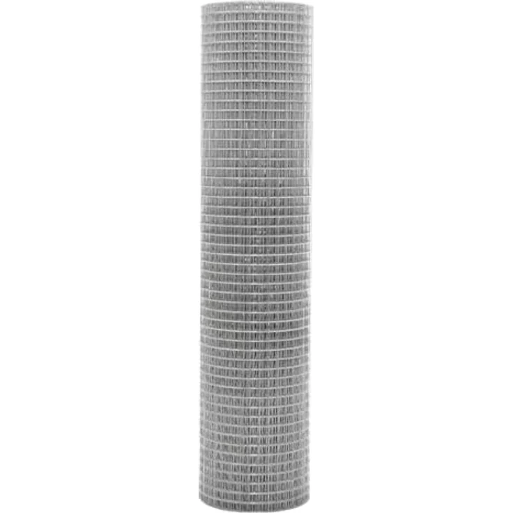 ECD Germany Volierendraht, 19x19mm Masche, 1m x 25m, 1,2mm dick, feuerverzinkter Stahl, stabiler Drahtzaun für Tiere und Hochbeete – Bild 2