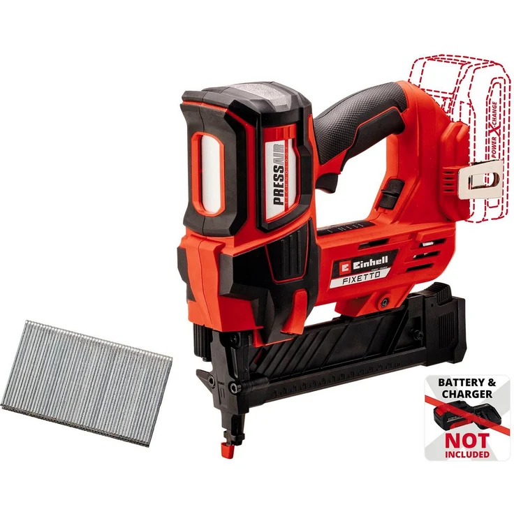 Einhell Akku-Tacker FIXETTO 18/38 S, kraftvoller Profi-Helfer für Renovierungsarbeiten – Bild 1