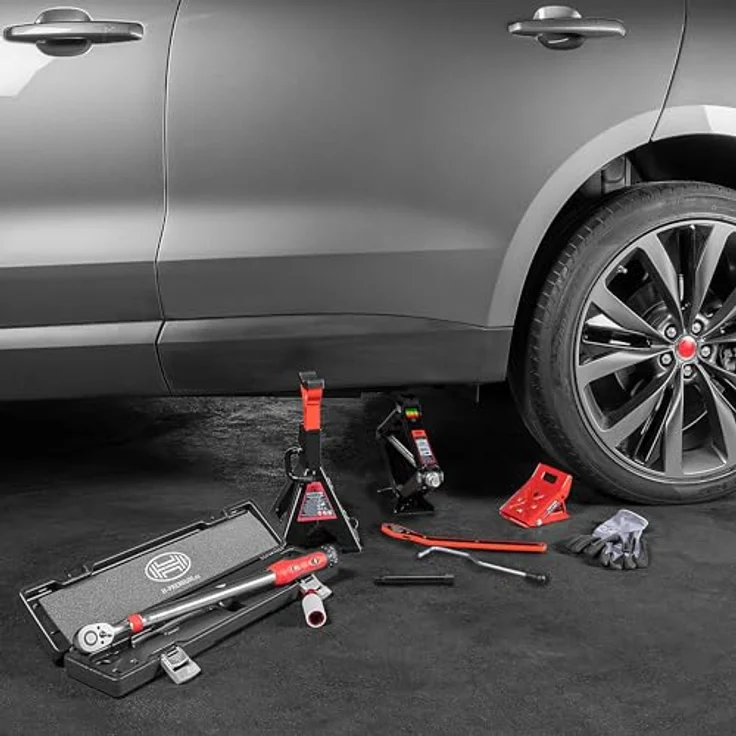 HEYNER OEM Wagenheber 1200 kg, kompatibel mit BMW 2er, X1, Mini Cooper F54/F60 (2017-2022), stabil und praktisch mit Aufbewahrungstasche – Bild 8
