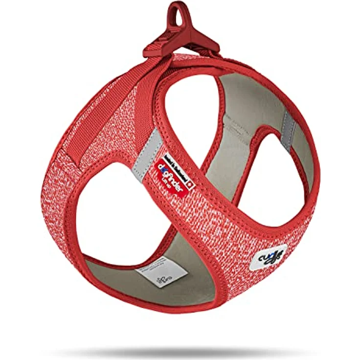 Vest Harness Merino curli Clasp Red 3XS – Bild 1