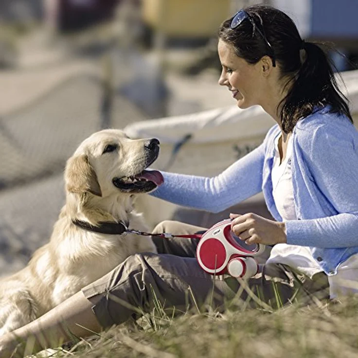 flexi Roll-Leine Vario XS Seil 3 m türkis für Hunde, Katzen und Kleintiere bis max. 8 kg – Bild 5