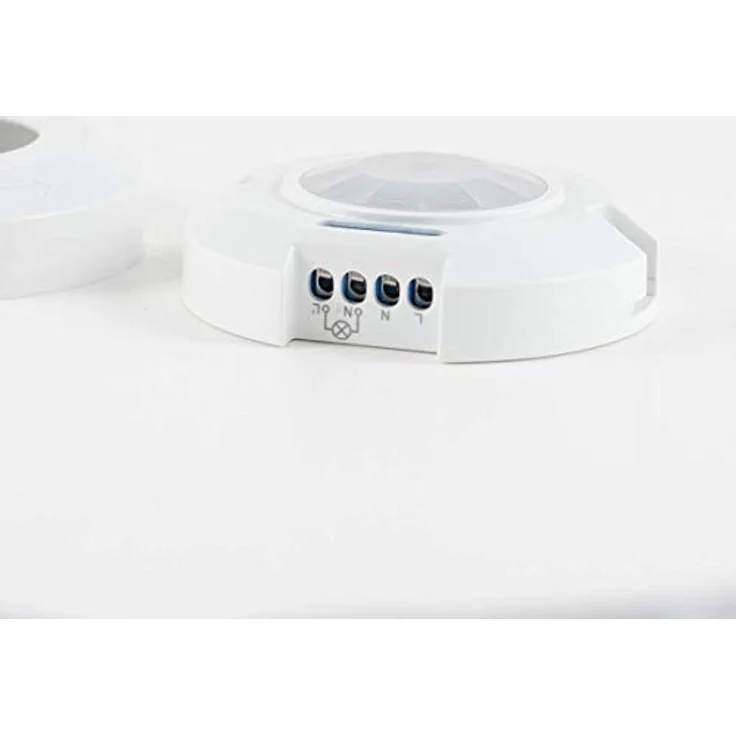 world-trading-net MINI Decken-Bewegungsmelder 400W, LED geeignet, 360° Erfassungswinkel, stufenlos einstellbare Einschaltdauer und Lichtempfindlichkeit – Bild 5