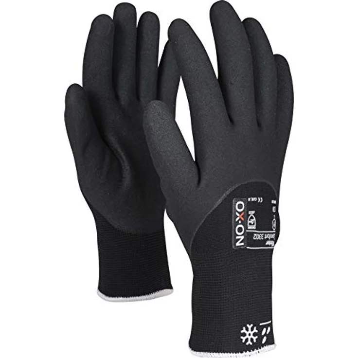 OX-ON HandschuhMan Freeze Arbeitshandschuhe Winter Thermo gefüttert, Schnittfestigkeitsstufe B (11/XXL) – Bild 1