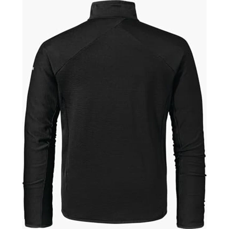 Schöffel Fleecejacke Hiking Fleece Jk Style Cascata MNS, 4-Wege-Stretch, Warme Fleece-Qualität, Schwarz – Bild 5