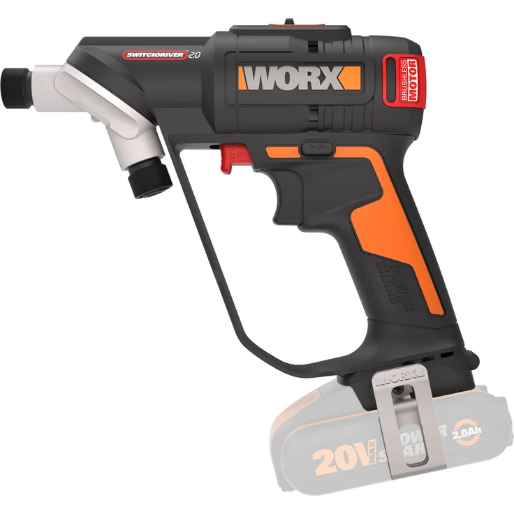 Worx 20 V Akku-Bohrschrauber WX177.9 Solo mit Koffer – Bild 1