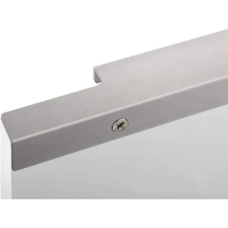 SO-TECH Möbelgriff BLANKETT Slim, 295 mm, Aluminium, chrom matt, rückseitige Verschraubung, 2er Set – Bild 6