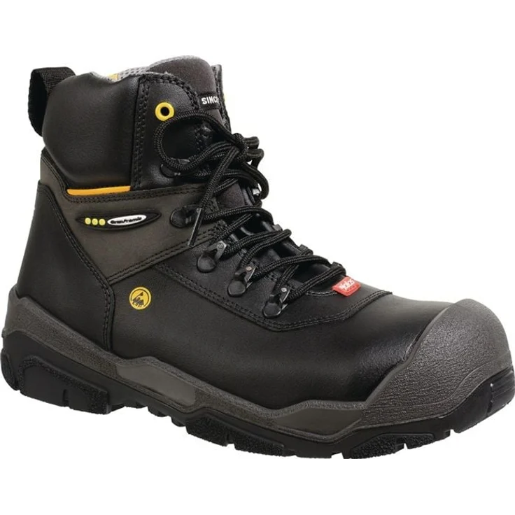 Ejendals AB Sicherheitsstiefel 1828 Gr.40 schwarz S3 SRC CI HRO HI, mittelhoch, wasserabweisend, Alu-Zehenschutzkappe, Stahl-Durchtrittschutz