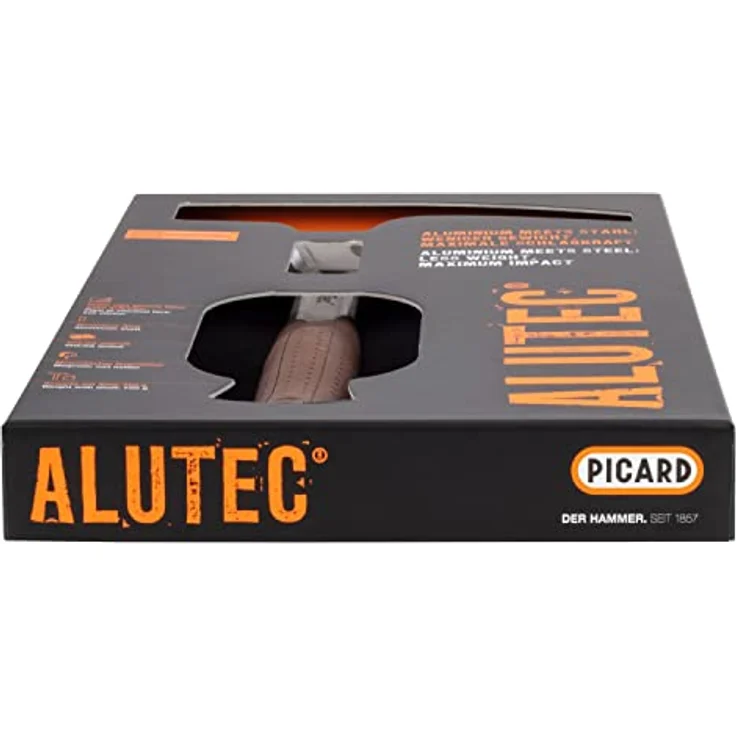 PICARD Latthammer AluTec, Nr. 1098, glatte Bahn, aus Aluminium und geschmiedetem Stahl, Einzelverpackung - Preisvergleich – Bild 5