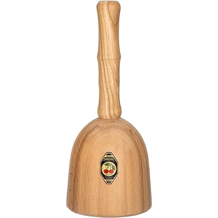 Kirschen Bildhauerklüpfel, 700 g Holzhammer mit Weissbuche Kopf und ergonomischem Eschenstiel – Bild 2