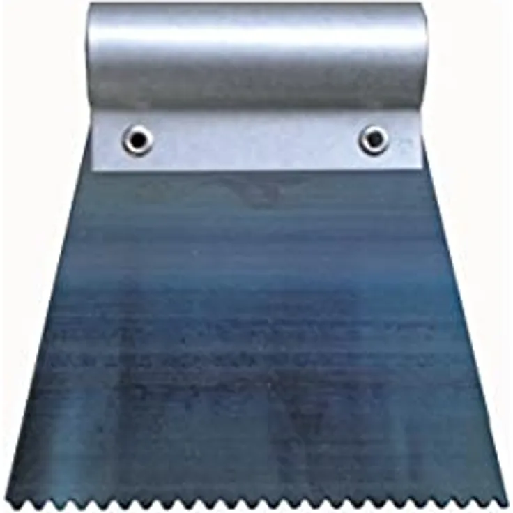 Nespoli Kleberspachtel Eisengriff 120 mm große Zähne