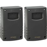 Oktaplex motion Dämmerungsschalter 2er Set Bela IP65 Außen-Dämmerungssensor, Bela Außen-Dämmerungsschalter IP65, wetterfest, einstellbare Ausschaltzeit