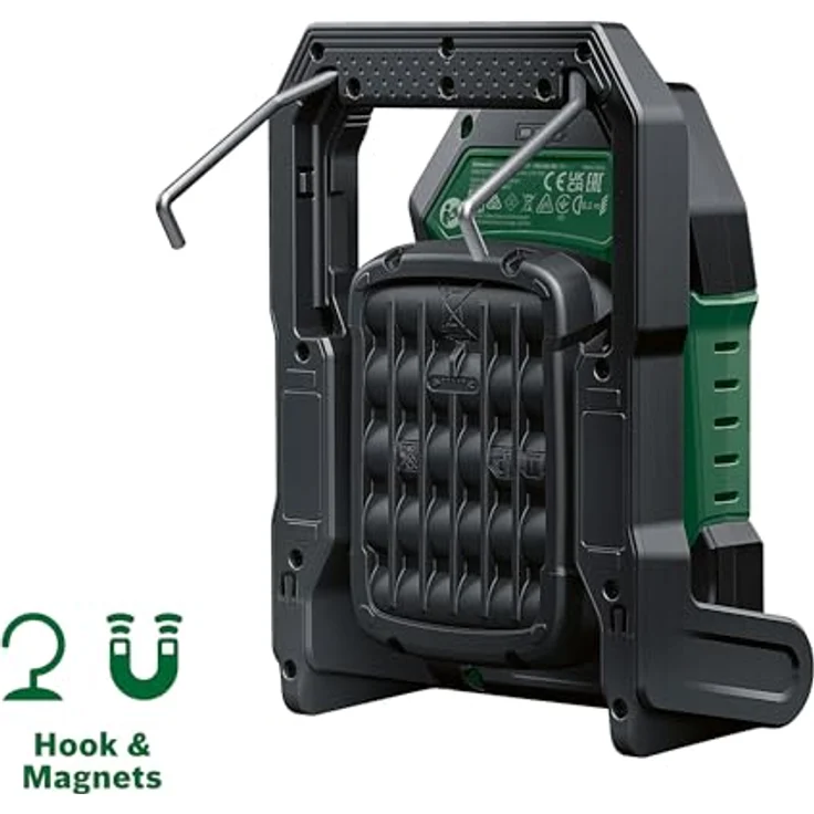Bosch UniversalWorkLight 18V-2100, Akku-LED-Arbeitsleuchte ohne Akku (max. 2100 Lumen, 3 Helligkeitsstufen, Kopf mit 10 Klapppositionen) – Bild 4