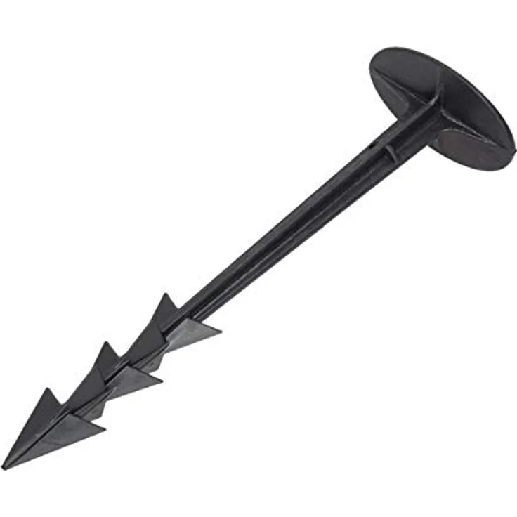GARDENIX 10 Stück TerraPEG XL Extrem stabile Bodenanker für harten BödenErdanker Erdnägel für Gartenvlies Sandkastenabdekung Unkrautvlies Maulwurfnetz Allzweckplane