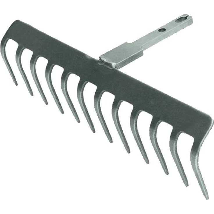 Polet Click Pro Gartenrechen, 12 Zinken mit 29 mm Arbeitsbreite