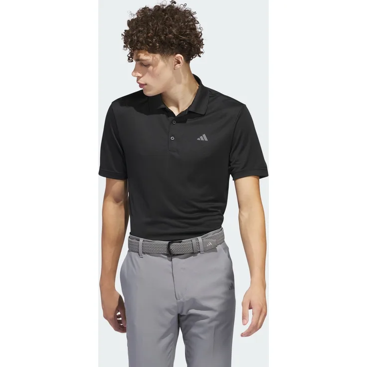 adidas Performance Poloshirt ADI PERFORMANCE POLOSHIRT, Golfshirt aus recyceltem Material, atmungsaktiv, Pikee gewirkt, schwarz