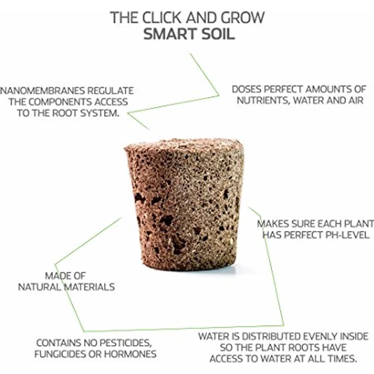 Click & Grow Kornblumen Nachfüllkapseln, 3er-Pack für Smart Garden, 100% biologisch abbaubar, einfaches Anpflanzen ohne Aufwand – Bild 3