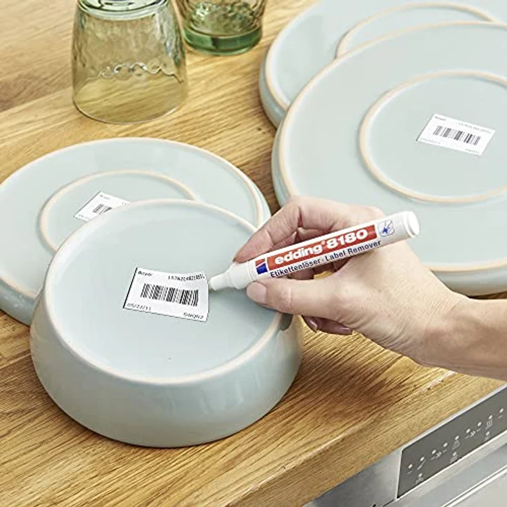 Edding 8180 Etikettenlösemarker transparant – Bild 4