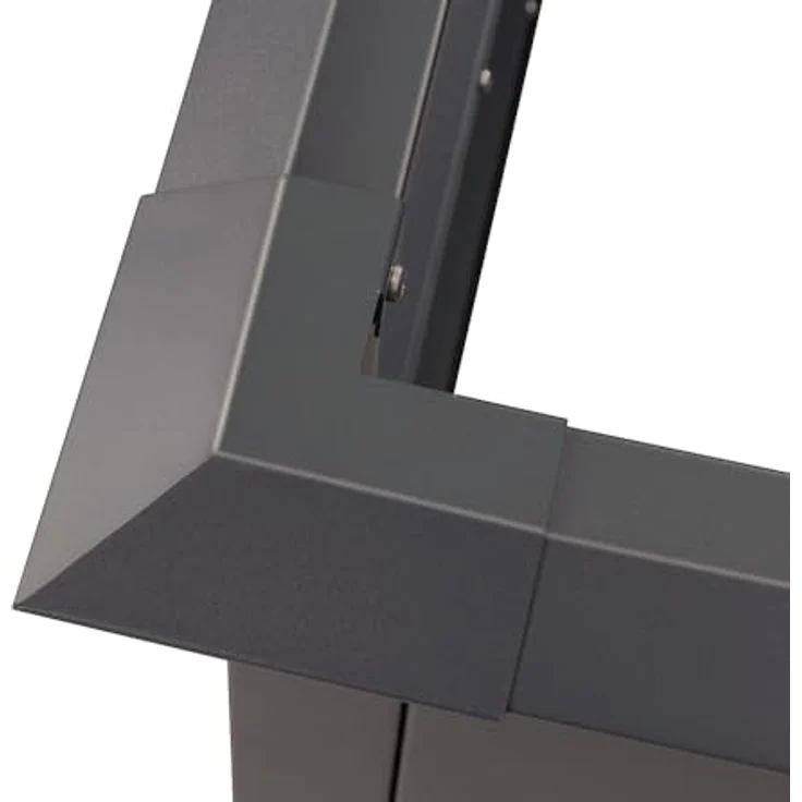 WESTMANN Hochbeet Metall Hochbeet Primus M, Anthrazit, 100x50x77 cm mit Schneckenkante und galvanisiertem Stahl – Bild 9