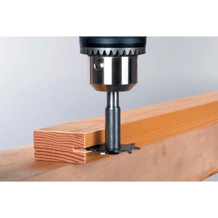 Wolfcraft 3264000 Schlitzfräser, Ø 30mm, Schaftdurchmesser 8mm, 30 x 1,5 mm – Bild 2