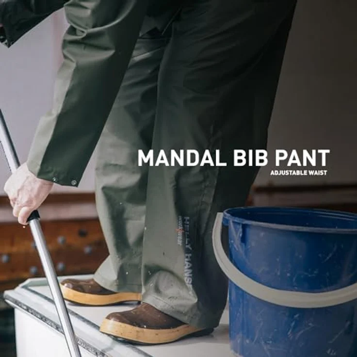 Helly Hansen Workwear Mandal Latzhose, 70529-480-4XL, army grün, flexible Gestaltung, langlebig und robust – Bild 2