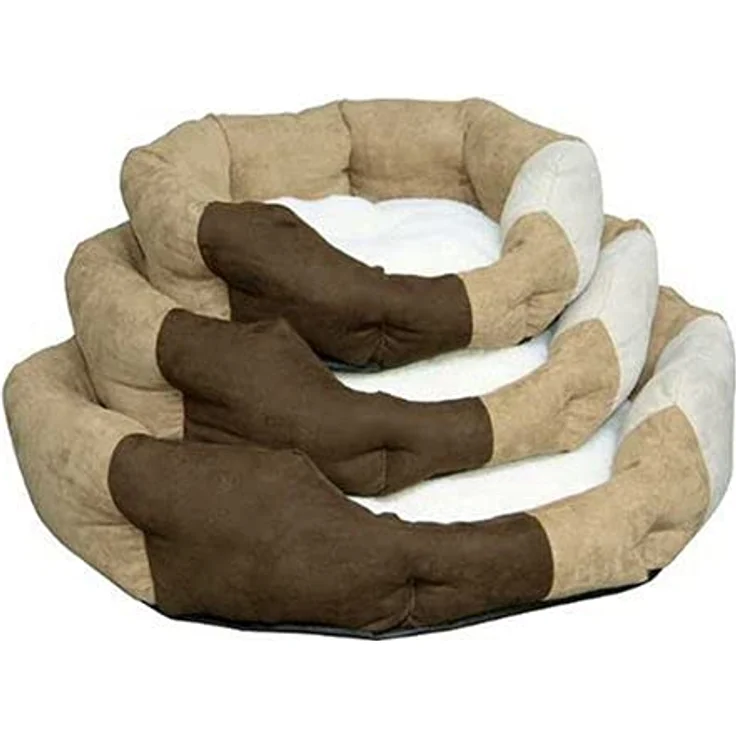 Kerbl Liegebett AMY 70 cm, Braun/beige – Bild 2