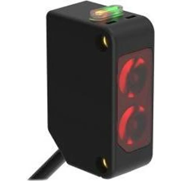 Turck Opto Sensor Q20PFF100Q5, Bewegungsmelder mit 100 mm Reichweite, PNP, IP67, M12 Steckverbinder