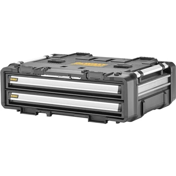 Dewalt ToughSystem dxl Modul mit zwei Schubladen, robuster Kunststoff-Korpus, kompatibel mit ToughSystem 1.0 und 2.0 – Bild 39