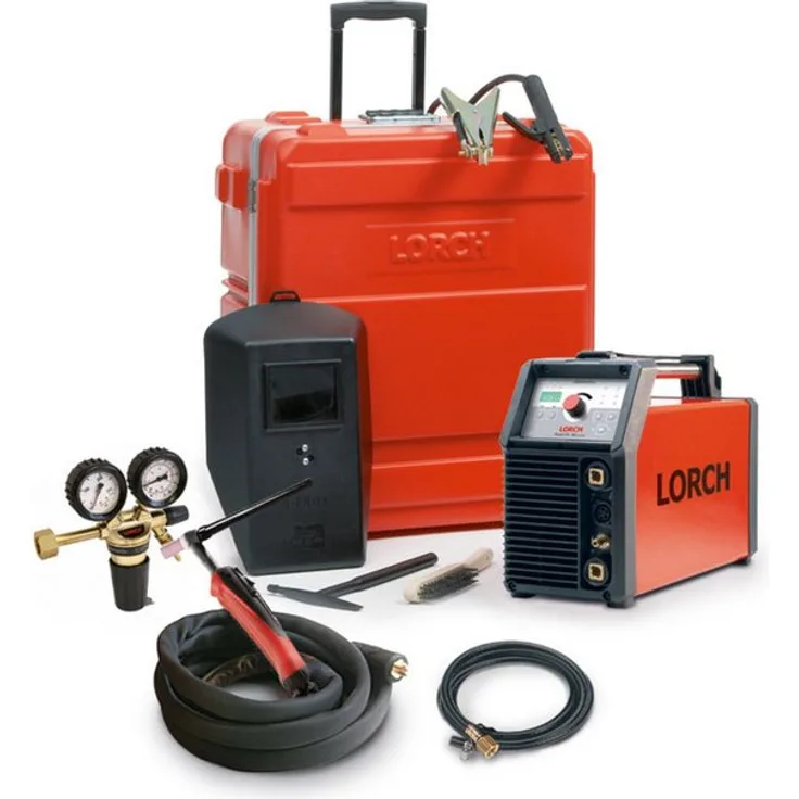 Lorch HandyTIG 180 AC/DC, WIG-Schweißanlage ControlPro mit automatischem Gasmanagement und Pulsfunktion