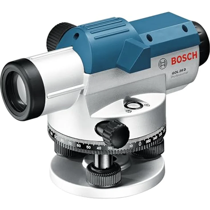 Bosch Professional GOL 26 D Optisches Nivelliergerät, Grad Maßeinheit, Transportkoffer – Bild 3