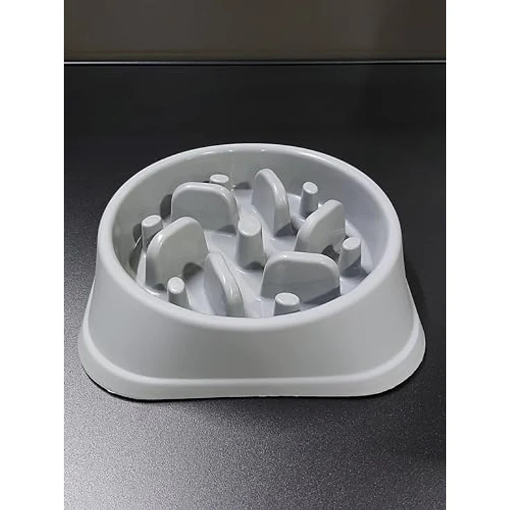 FLAMINGO Schüssel Bobo 1 Slow Feeder, Grau, Durchmesser 17 cm, 500 ml – Bild 5