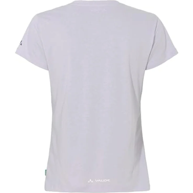 Vaude Cyclist T-Shirt V, Damen Arbeitsshirt aus 70% Baumwolle, violett, Regular Fit, schnell trocknend – Bild 2