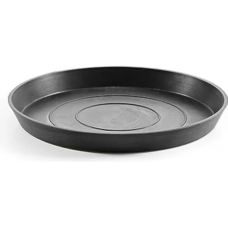 Ashortwalk ECOPOTS Untertasse rund aus recyceltem Kunststoff, Ø 36,5 cm