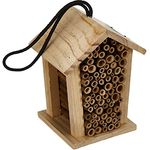 Dehner Natura Insektenhotel Louisiana, ca. 19 x 15 x 12 cm, Kiefernholz, natur