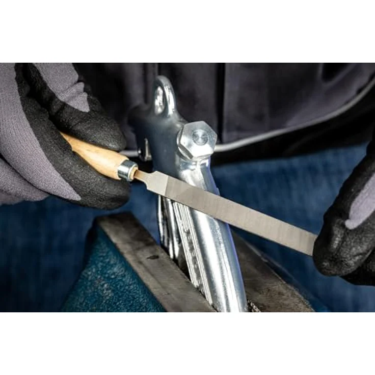 Pferd 11251102 Feilen für die Werkstatt Flachstumpf Hieb 2 Schlüsselfeile – Bild 3