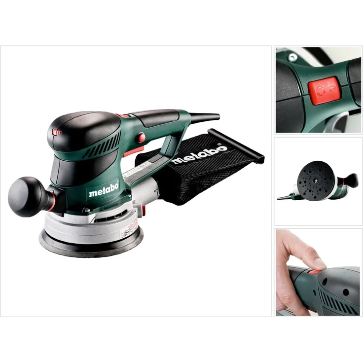 Metabo SXE 450 TurboTec Exzenterschleifer, 350 W, 240 V – Bild 5