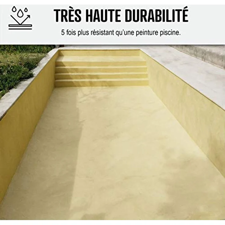 ARCANE INDUSTRIES Wasserdichte Versiegelung für betonierte und gemauerte Pools und Becken - ARCACIM PISCINE - Weiß - 25 kg – Bild 8