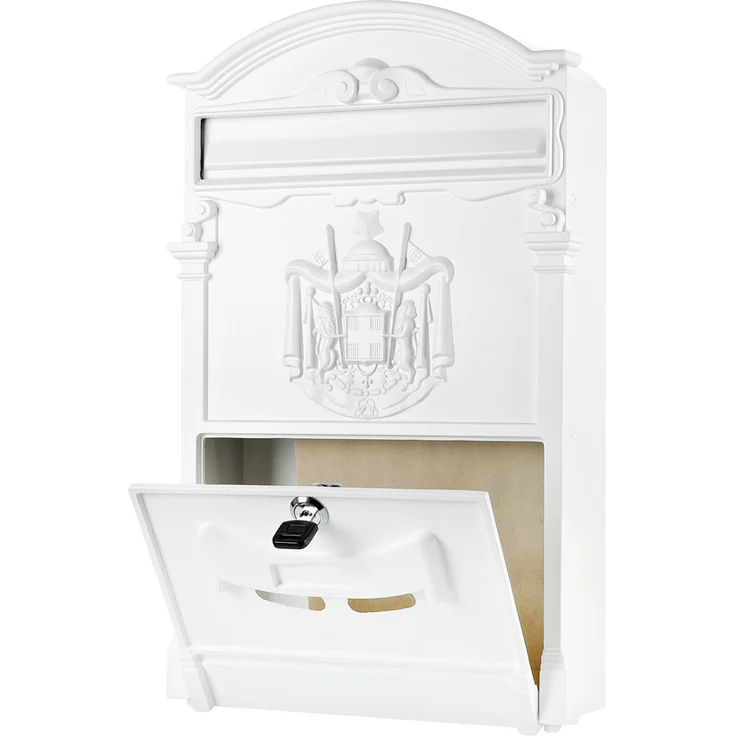 Mucola Briefkastenanlage im antik Design Weiß – Bild 2