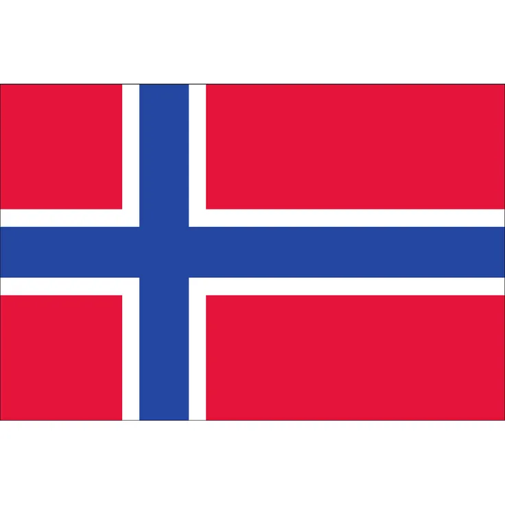 Flagge Norwegen 120 g/m² ca. 30 x 45 cm