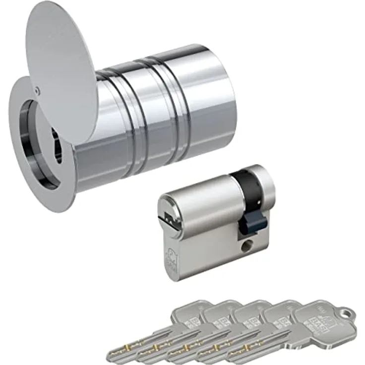 BASI - Rohrtresor mit Profil-Halbzylinder - SET - RT 103-S - VB2140-0005