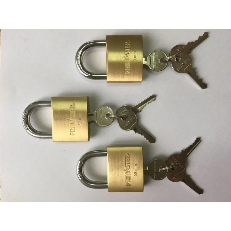 TrendLine Vorhangschlösser 50.0 mm - 3 Stück