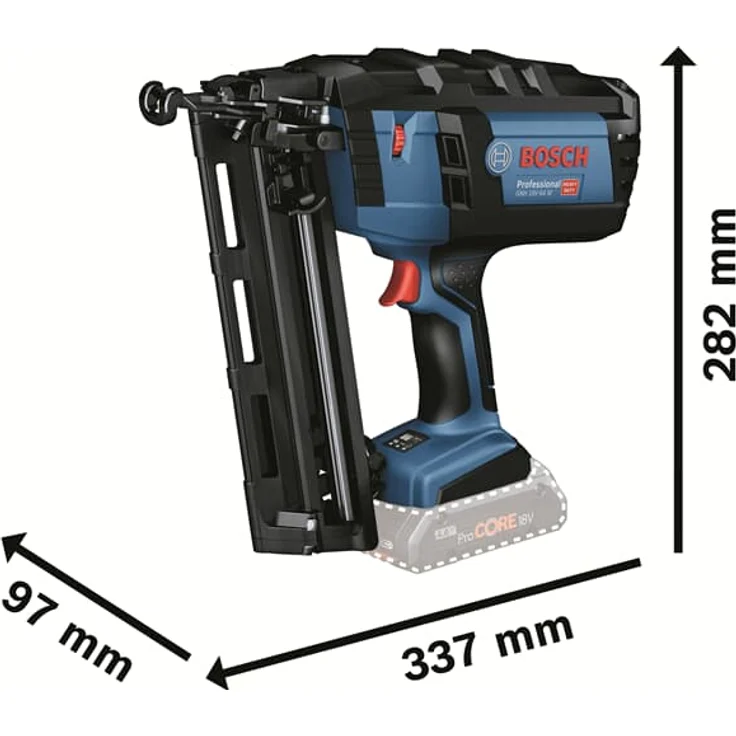 Bosch Professional Akku-Nagler GNH 18V-64 M in L-BOXX – Bild 2