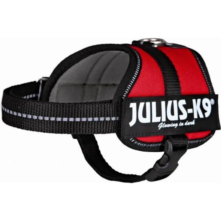 Julius-K9® Powergeschirr Gr. 0 bis XXL rot Gr. 3 (XL-XXL) – Bild 1