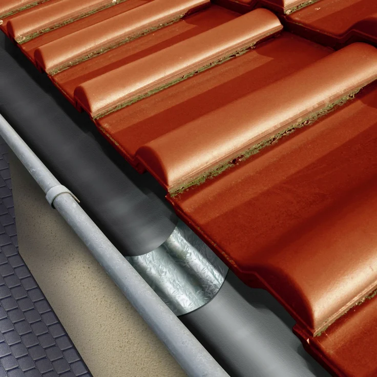 MEM Bitumen-Band 10 m x 15 cm alu – Bild 2