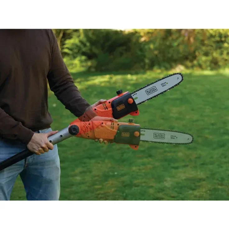 Black & Decker PS 7525 Elektro-Kettensäge, 800 Watt Leistung, 25 cm Schwertlänge, Kettenbremse – Bild 5