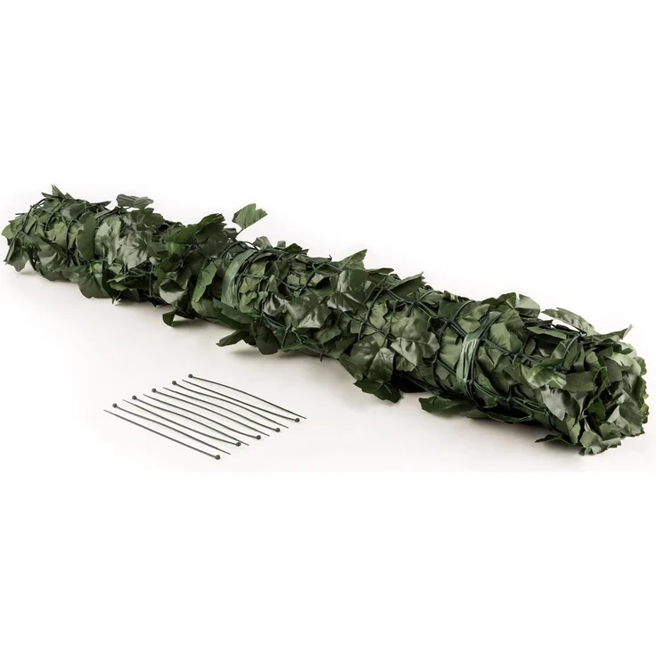 Fency Dark Ivy Sichtschutzzaun Windschutz 300x150 cm Efeu dunkelgrün Dunkelgrün – Bild 7