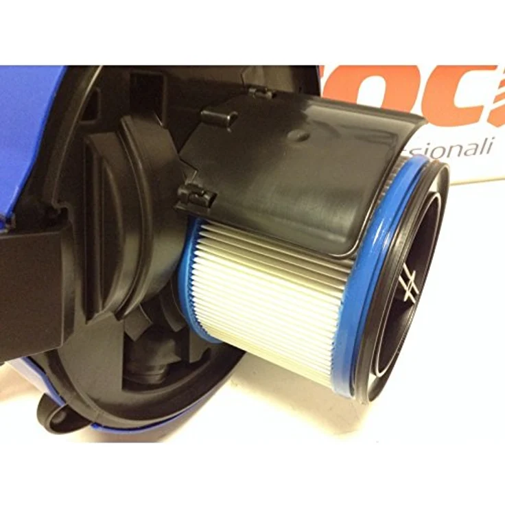 Nilfisk Nass-/Trockensauger AERO 21-21 PC (inkl. Gerätesteckdose, Industriesauger 1250 W, kompaktes Format, Blasfunktion, Luftmenge (l/min.) 3600) 107406601,Blau – Bild 2