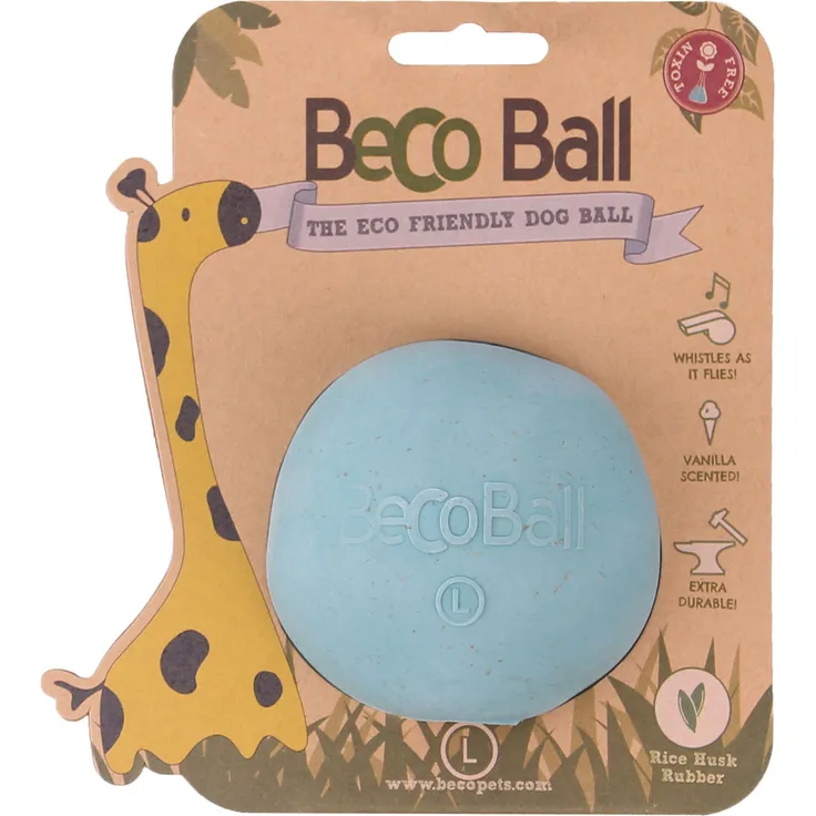 Beco Pets Hundeball Beco Ball Blau L