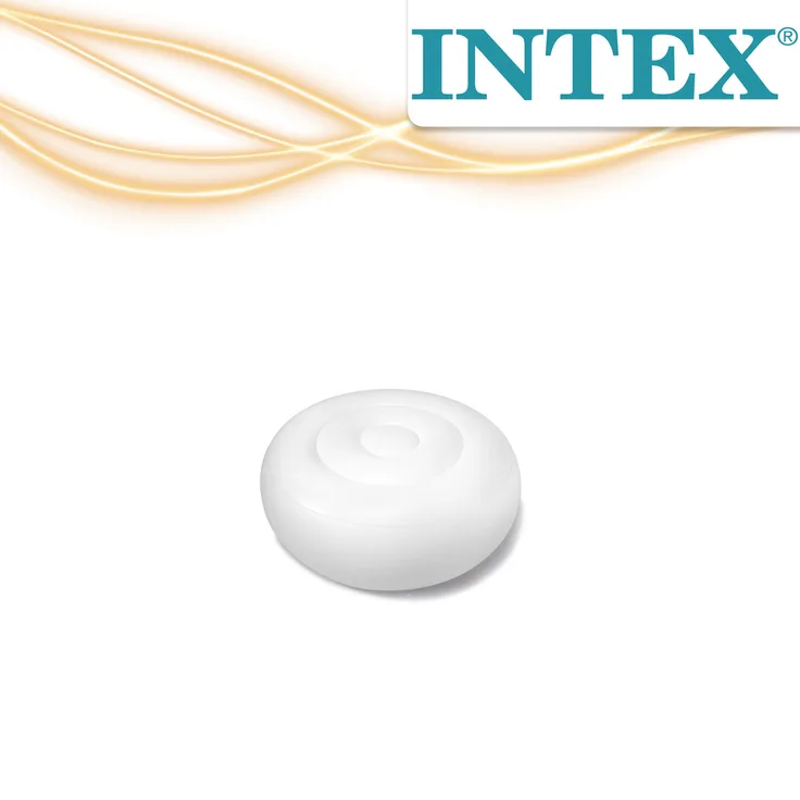 Intex 68697 LED Schwimmleuchte Ottoman Pool Garten 86 x 33 cm