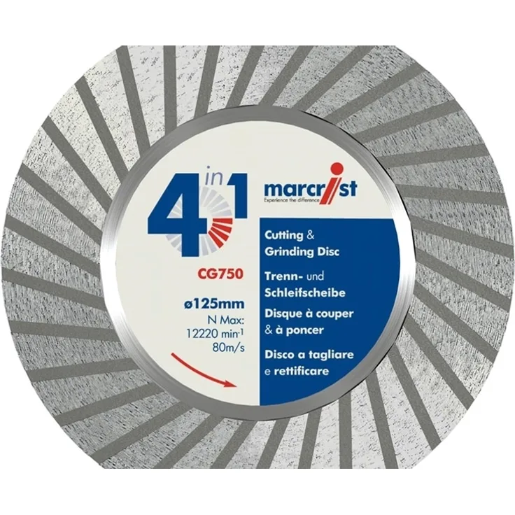 Marcrist CG750 Trenn-und Schleifscheibe 125 mm